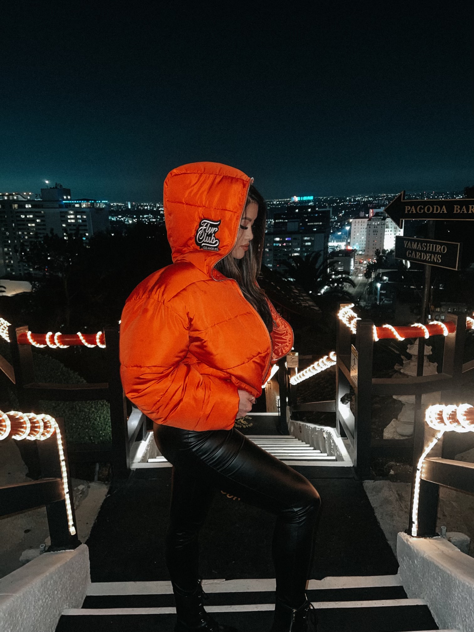 1 OF 1 PUFFER JACKET - ORANGE EDITION